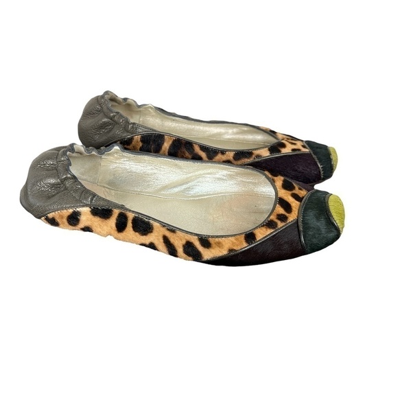 Dolce & Gabbana Animal Print Flats - Picture 1 of 8